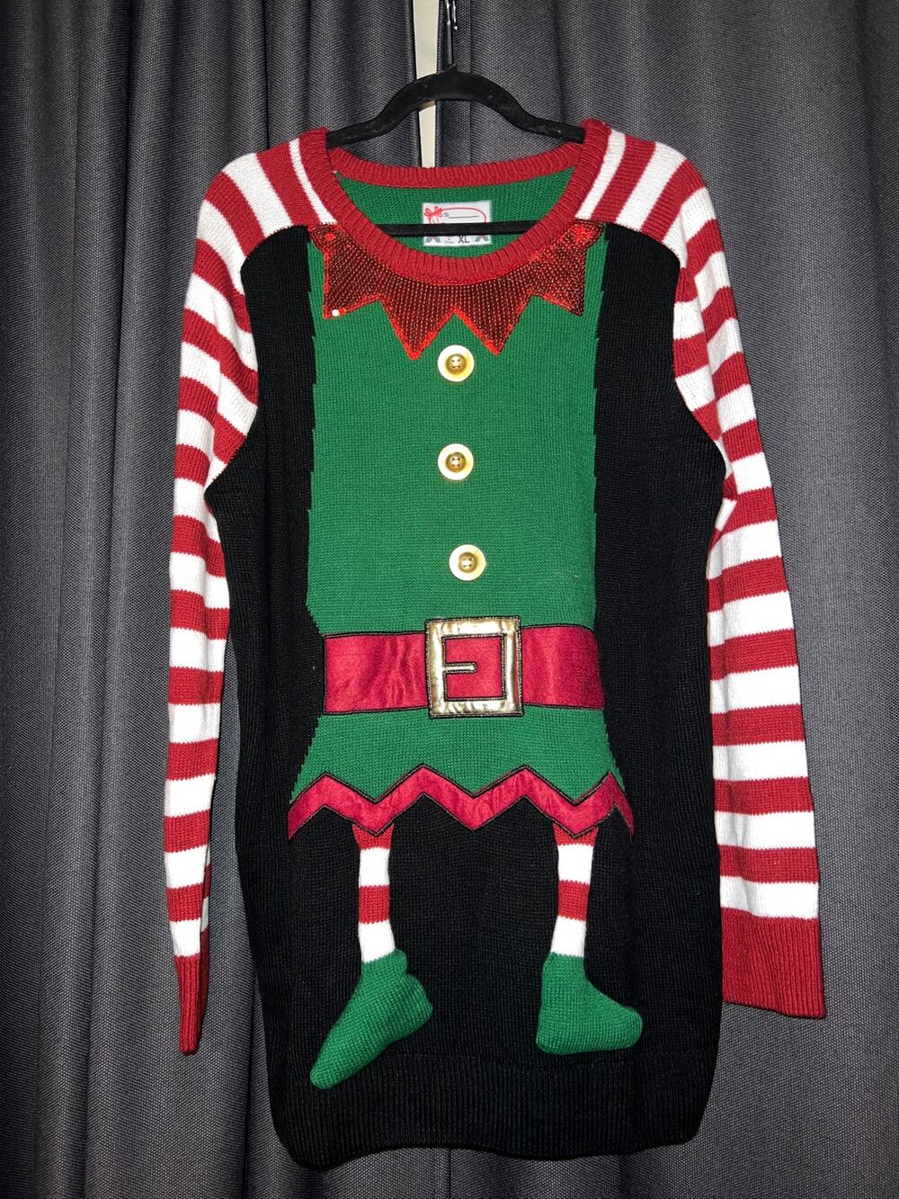 Ugly Christmas Sweater Xmas Size XL